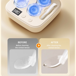 Dispositivo di Pulizia Automatica per Lenti a Contatto, Custodia Cosmetica per Occhiali, Macchina Elettrica a Ultrasuoni per Pulizia Lenti <span class=keywords><strong>OK</strong></span> - Product Image 6