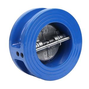 Katup Periksa Besi Daktil Berkualitas Tinggi Harga Pabrik DH77X-16Q Katup Periksa Satu Arah Tipe Wafer Katup Periksa Pelat Ganda - Product Image 4