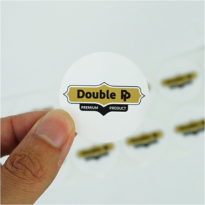 Autocollants personnalisés en <span class=keywords><strong>PVC</strong></span>/PE/PET, adhésif permanent résistant, imperméable, étiquettes de logo pour bocaux en verre, bouteilles de bonbons, emballages alimentaires - Product Image 2