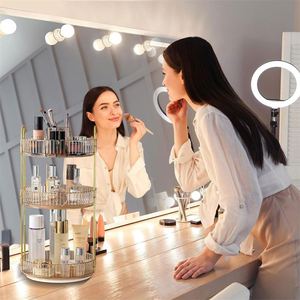 Convient à plusieurs scènes utilisant des contenants de cosmétiques et de soins de la peau réglables multicouches - Product Image 1