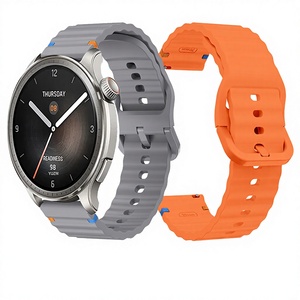 <span class=keywords><strong>Correa</strong></span> Deportiva Transpirable de Silicona para Reloj Inteligente Huami GTR <span class=keywords><strong>4</strong></span>/3 Pro 47mm <span class=keywords><strong>GTS</strong></span> <span class=keywords><strong>4</strong></span>/3/2e BIP 5 20mm/22mm, <span class=keywords><strong>Correa</strong></span> Ajustable Suave - Product Image 5