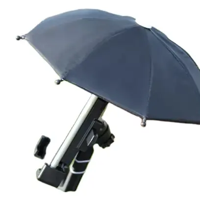 Sunday High Quality silver umbrella sunscreen motorcycle block mini phone umbrella