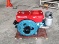 Nouveau 18HP-42HP monocylindre 20HP-22HP puissance 15kw refroidi à l'eau 4 temps Diesel moteur marin bateaux machines pompe à roulement