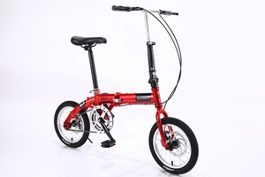 Olding-Mini <span class=keywords><strong>bicicleta</strong></span> portátil ultraligera para adultos, niños y estudiantes, rueda <span class=keywords><strong>pequeña</strong></span> con freno de disco de velocidad variable para hombres y mujeres - Product Image 4