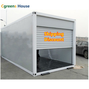Cgreens House Prefabricated modular portable flat package standard house prefabricated container house garage storage foldable