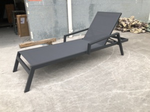 Tumbona de aluminio premium para exteriores, tumbona para playa y piscina, sillas plegables de calidad comercial, tumbona para playa - Product Image 5