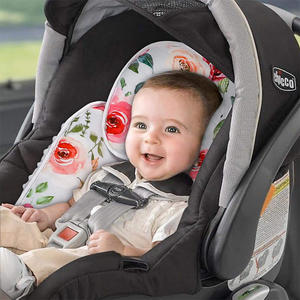 Siège de voiture pour bébé réversible 2-en-1 Support de tête et de cou, siège de voiture en microfibre Minky doux pour nouveau-né, parfait pour la poussette - Product Image 3