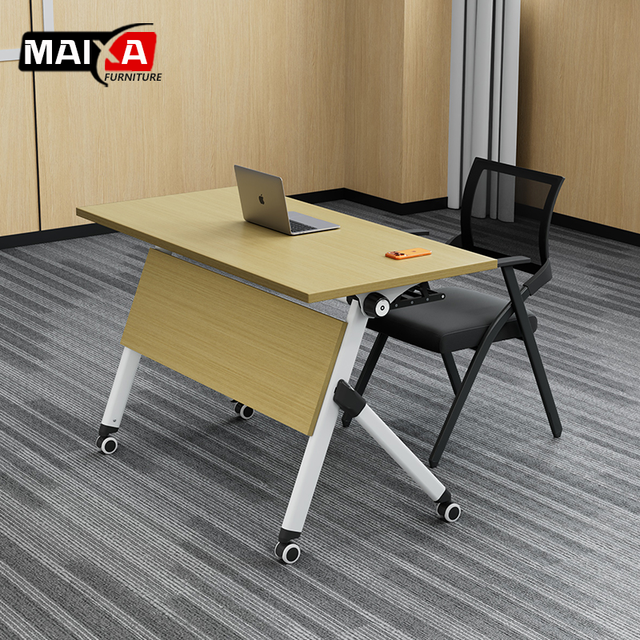 Factory Directly Sale Modern Minimalist Durable Conference Table with Easy Assembly Wooden Office Furniture for Commercial Use