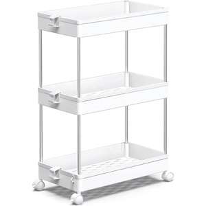 Hot bán 3 Lớp 3-Tier lưu trữ nhà bếp kệ giá thép nhà bếp đứng bảng lưu trữ Kệ - Product Image 1