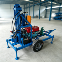Plateforme de forage rotative pour puits d'eau, auto-déployable et facilement démontable, pour le forage des couches de roche