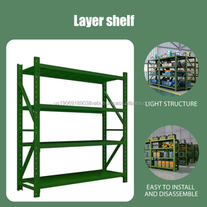 ชั้นวางของในโรงจอดรถแบบไม่มีสลักเกลียวขนาดกลางสำหรับวางของในโรงรถมีกำลังการผลิต300กก. - Product Image 3