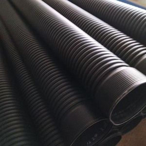 HDPE đường kính lớn đường ống thoát nước ống đôi tường sóng thép dải gia cố xoắn ốc sóng ống nhựa cho nước thải - Product Image 3