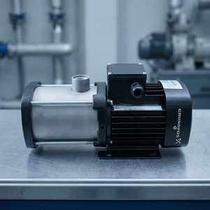Bomba de Presión Grundfos CM3 3 A R I E AQQE F A A N Monofásica Eléctrica de Alta Presión de Agua de Acero Inoxidable DN50 - Product Image 3