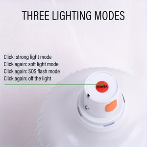 <span class=keywords><strong>BrightStar</strong></span> USB Rechargeable LED Lanterne d'urgence 3 Mode Éclairage extérieur-Durable et portable pour le camping, la pêche - Product Image 5