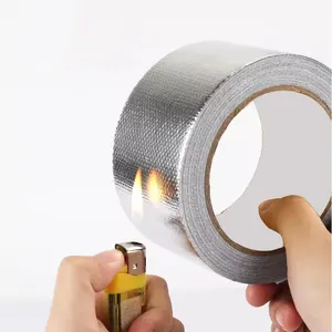 Glasvezel Doek Plakband Glasvezel Versterkte Aluminium Tape Theramal Isolatie Ire Vertrager