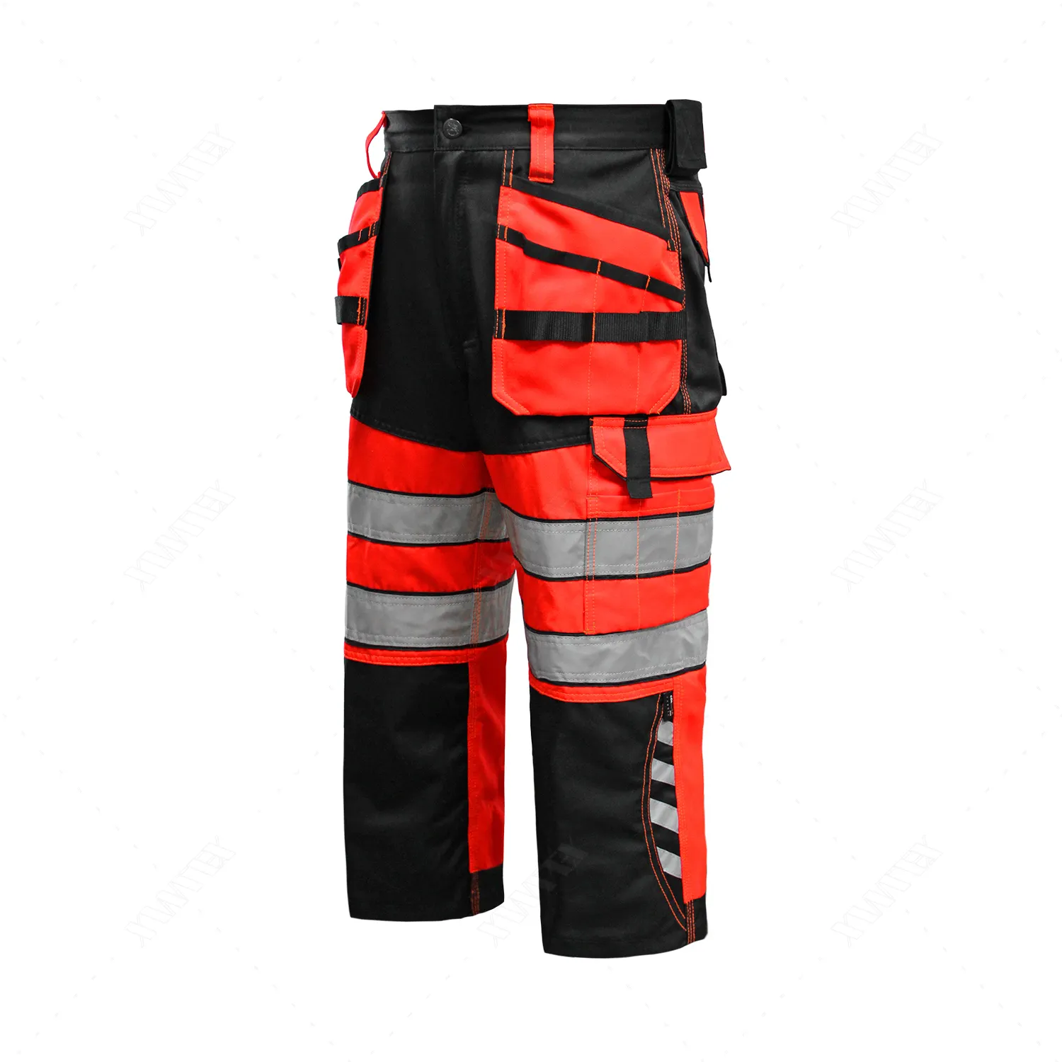 Calças de alta visibilidade reflexivas, calças de segurança do trabalho personalizado, alta vis, pirata, roupas de trabalho 901018, calças de trabalho masculinas