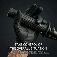 Guantes Universales de Motociclismo FUNTIMES para Hombre y Mujer, Guantes de Motociclismo de Dedo Completo para Conducir al Aire Libre