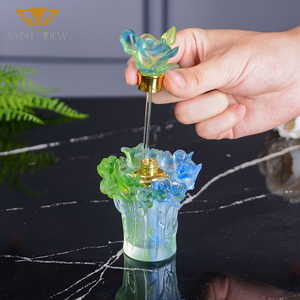 Cadeau de fête prénatale de 8ml Cadeaux de mariage Voyage Moyen-Orient Dubaï Parfum Vide Verre Cristal Parfum Huile Essentielle Bouteille Cristal - Product Image 5