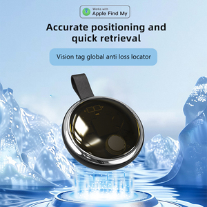 Nouveau design Mini traceur GPS intelligent étanche en plastique pour animaux de compagnie, enfants, utilisation en extérieur, anti-perte avec fonction de recherche pour iOS et Android - Product Image 1