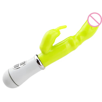 Jouets pour adultes, Dildo, Vibrateur, Jouet sexuel, Vibrateur double tige, Vibrateur lapin, Ustensiles, Produit sexuel pour adultes, Vibrateur pour femmes