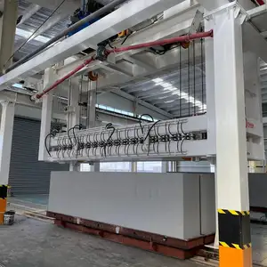 areated autoclaved aac clc block making machine production line in Ukraine