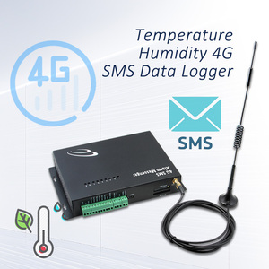 เครื่องบันทึกข้อมูลช่องแอนะล็อกตัวควบคุมสัญญาณเตือนก๊าซ4G เครื่องตรวจจับก๊าซสมาร์ทรีโมทคอนโทรล GSM 4-20mA เครื่องบันทึกข้อมูล - Product Image 1