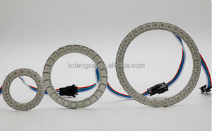 DC12V WS2815 16/24/35 RGB <span class=keywords><strong>LED</strong></span> Pixel Vòng Tự Làm Địa Chỉ <span class=keywords><strong>5050</strong></span> SMD <span class=keywords><strong>LED</strong></span> Ánh Sáng <span class=keywords><strong>Module</strong></span> Vòng PCB Vòng Tròn Pixel Ánh Sáng - Product Image 6