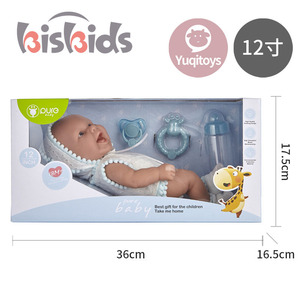 Muñeca Reborn de Vinilo Suave de 12 Pulgadas, Simulación de Bebé Recién Nacido, Cuerpo Completo, Modelo de Silicona, Juguete con Alimentador - Product Image 6