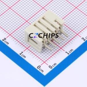 733-335 Plug-in Terminal Block Through hole Component (THT),P=2.5mm Connector 2.5mm Gray Straight Pin 5P - Product Image 2