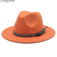 Landfond Vente en gros d'accessoires de chapeaux populaires européens et américains, chapeaux hauts classiques, chapeau de cowboy