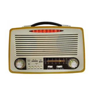 Беспроводной динамик KEMAI, уличный fm-радио, музыкальный плеер с диско-MD-1700BT