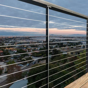 Rampant de Terrasse en acier inoxydable, corde de câble, vente en gros, usine chinoise - Product Image 6