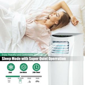 Aire Acondicionado Portátil de 8,000 BTU con Frecuencia Variable, Modo de Sueño y Función Deshumidificadora para Uso en Hoteles - Product Image 6