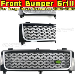 อุปกรณ์ตกแต่งรถยนต์สำหรับ Range Rover Executive ปี 2002-2005 กระจังหน้ารถยนต์ กระจังหน้าแบบแข่ง กระจังกันชนหน้า ชุดแต่งกันชนหน้า - Product Image 1
