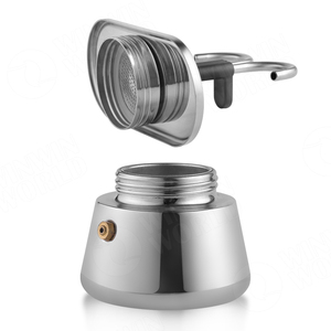 El juego Mini <span class=keywords><strong>Express</strong></span> <span class=keywords><strong>Moka</strong></span> incluye <span class=keywords><strong>cafetera</strong></span> de 2 tazas (2,8 oz) - Product Image 3