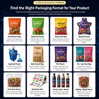 Sachets Mylar personnalisés imprimés anti-odeur à fermeture éclair, pour bonbons, biscuits, snacks, 3,5g, qualité alimentaire, refermables, épais