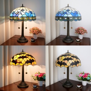 <span class=keywords><strong>Lampe</strong></span> de table Tiffany Green Dragonfly de 16 pouces, <span class=keywords><strong>style</strong></span> artistique traditionnel antique, pour chambres à coucher, salon, bureau à domicile, <span class=keywords><strong>lampe</strong></span> artisanale - Product Image 4