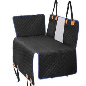 أغطية مقاعد سيارات الدفع الرباعي عالية الجودة طقم كامل فاخر 8 قطع غطاء مقعد سيارة للكلاب بقاعدة صلبة - Product Image 4