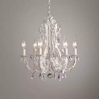Vintage Led Pendentif Lumières Éclairage Intérieur Artistique Grenier Bougie Lustre Lampes Suspendues pour La Maison Hôtel Villa