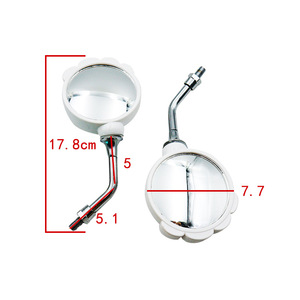 Espejo retrovisor Universal para motocicleta eléctrica, tijeras de papel de roca modificada, espejo de marcha atrás auxiliar para NIU - Product Image 2