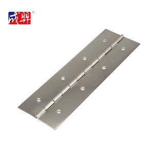 Charnière de piano continue longue et robuste en zinc bleu plaqué en acier doux pour une utilisation en atelier, en cuisine et en entrepôt - Product Image 3