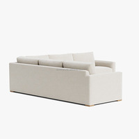 Meubles de salon contemporains modernes de luxe Nouveau design Canapé modulaire carré Cadre en bois avec rembourrage en éponge en tissu de velours