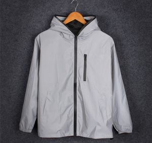 سترة عاكسة لسلامة الرجال والنساء على الموضة مسامية ليلية لركوب الدراجات واقية من الرياح والوقوف بسحاب للجري - Product Image 5