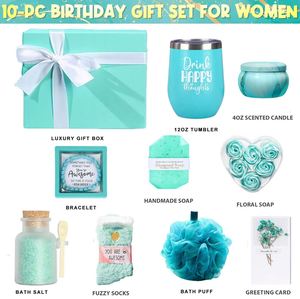 Juego de Regalo de Spa de Lujo de 9 Piezas de Acero Inoxidable con Personalización para Mujer - Regalos de Cumpleaños, San Valentín y para Momentos Especiales - Product Image 2