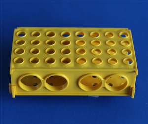 32*0,5 ml + 32*1,5/2,0 ml + 12*10/15ml + 4*50ml Multi-Size 4-Way Centrifuge Tube Rack - Product Image 2