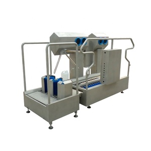 Station d'hygiène et de désinfection automatique pour chaussures de usine alimentaire avec désinfection des mains - Product Image 2