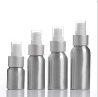 Bouteilles en aluminium anti-vol avec bouchon à vis, finition mate, pour huiles essentielles, disponibles en 50ml, 100ml, 200ml, 250ml, 500ml, 1000ml, 1250ml, conditionnement séparé.