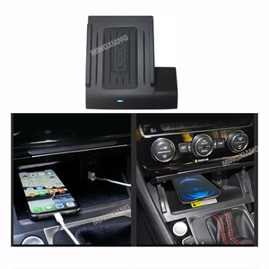 Accessoires de voiture Chargeur sans fil avec sortie 15w Affichage numérique pour Vw <span class=keywords><strong>Golf</strong></span> <span class=keywords><strong>7</strong></span> 2017-2018 Accessoires intérieurs <span class=keywords><strong>Volkswagen</strong></span> - Product Image 6