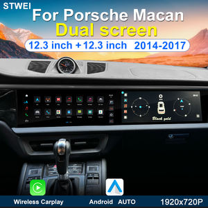 STWEI para Porsche Macan, Pantalla Dual PCM3.0 PCM4.0 2014-2017, Reproductor Multimedia para Auto de 26 Pulgadas, Android 13, 4G, GPS, Navegación - Product Image 2