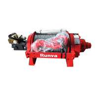 Treuil hydraulique à câble métallique sur mesure 9 tonnes avec freinage stable pour le déplacement de marchandises lourdes en entrepôt – Treuil hydraulique 4 tonnes - 30 tonnes